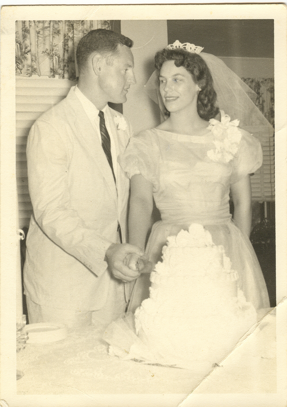 Van and Berna Wedding 1959